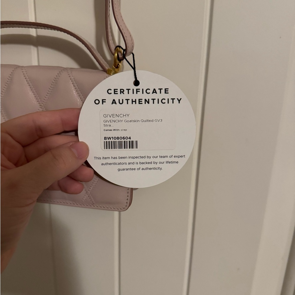 Givenchy Blush Pink Diamond Pattern Crossbody Bag - image 4